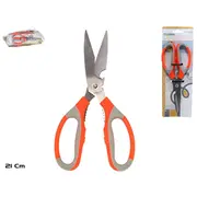 Virtuves šķēres, nerūsējošais tērauds, 21.50 x 8.00 1.00, KitchenGo 8430540270151