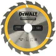 Zāģripa Construction 190X30Mm 18T Dt1943-Qz Dewalt