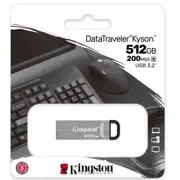 Zibatmiņa Kingston Datatraveler Kyson 512Gb Silver Dtkn/512Gb