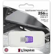 Zibatmiņa Kingston Datatraveler microDuo 3C 256Gb Usb Type-A  Type-C Dtduo3Cg3/256Gb