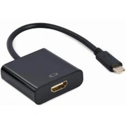Adapteris Gembird Usb Type-C Male - Hdmi Female 4K60Hz 15Cm Black A-Cm-Hdmif-04