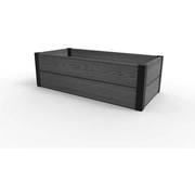 Apmalīte taisnstūra puķu dobei Maple Trough 106X52X32Cm pelēka 29209666939