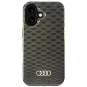 Audi Iml Stitching Pattern Magsafe Aizsargapvalks Priekš Apple iPhone 16 Au-Imlmip16-Q5/D3-Bk