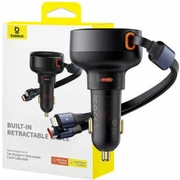 Auto lādētājs Baseus Enjoyment 60W Black C00057802111-00