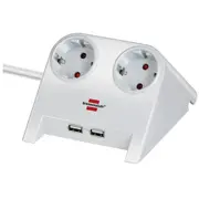 Barošanas bloks ar Usb lādētāju 1,8 m 1153520222 Brennenstuhl