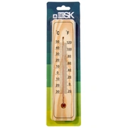 Besk Termometrs āra un iekštelpu, koka 22Cm 4750959073018