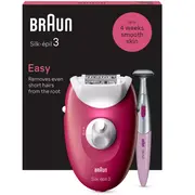 Braun Silk-Épil 3 3-202 Epilators Rozā Se3-202