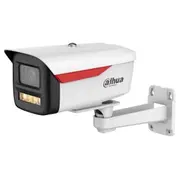 Dahua Hfw2449M-S-0360B-B-Pro 4 Mp tīkla āra bullet kamera Wizcolor fiksēts 3.6 mm objektīvs Wdr Smd Plus iebūvēts mikrofons Poe Ip67 balts Hfw2449M-S-Led0360Bbpro