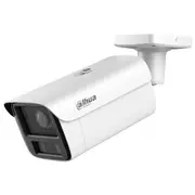 Dahua Hfw5659Z-Zhe-Pv2712Pro 6 Mp tīkla āra bullet kamera 1/1.8 Cmos vari-fokālais objektīvs 2.7-12 mm Wdr Ai noteikšana Ir/Balts gaisma iebūvēts mikrofons Poe Ip67 balts
