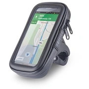 Forever Bh-100 L izmēra 5.5 Telefona ekrāna 14.5X7.7Cm Velo Stiprinājums - Soma ar rāvējslēdzi Ipx Ūdensdroša Bh-100L