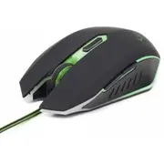 Gembird Spēļu Datora Pele ar Papildus Pogām 2400 Dpi Usb Musg-001-G