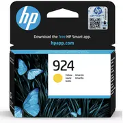Hp 924 Yellow Original Ink Cartridge Kārtridžs 4K0U5NeSe1