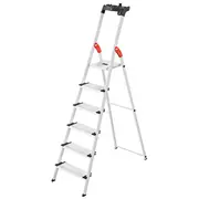 Kāpnes mājsaimniecības L80 Comfortline / alumīnija 6 pakāpieni 038040607