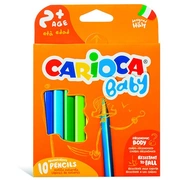 Krāsainie zīmuļi bērniem Carioca Baby, 10 200-12173