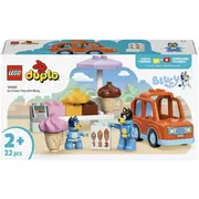 Lego 10458 Bluey Ice Cream Trip with Konstruktors Lego-10458