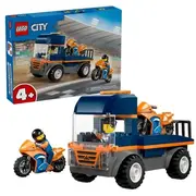 Lego City 60491 Motorcycle Transporter Konstruktors