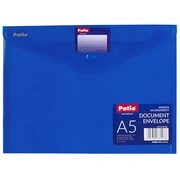 Mape-Aploksne ar pogu Patio Pp, A5 formāts, zila 150-02874
