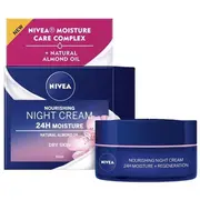 Nivea Nourishing  Regenerating Nakts Krēms 50Ml 9005800227344