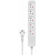 Pagarinātājs Savio Power strip 5 Sockets 5M Lz-10
