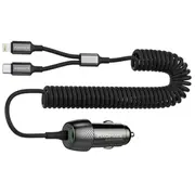 Promate Powerdrive-33Pdci Auto lādētājs 33W / Usb-C Lightning Powerdrive33Pdci