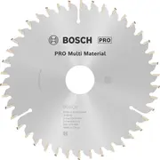 Ripzāģa disks 165X30 mm Multi material, Rokas ripzāģiem Pro Material Asmens, 2608640519, Bosch 2608640519