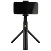 Roger 2In1 Universāls Selfie Stick  Tripod Statnis ar Bluetooth Tālvadības pulti Ro-Self-2In1-Bk