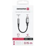 Swissten Usb-C uz 3.5Mm Audio Adapteris 15Cm 73502311