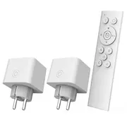 Trust viedā Wifi kontaktligzda sākuma komplekts 71399 enerģijas patēriņa kontrole 2.4Ghz vadība ar lietotni Balta