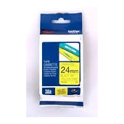 Tze-651 uzlīmju lente melns uz dzeltena 24Mm Tze651