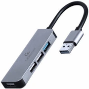Usb Centrmezgls Gembird 4-Port Hub Uhb-U3P1U2P3-01