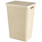 Veļas kaste Jute Curver 0808093885 58L 43X34X60Cm krēmkrāsā