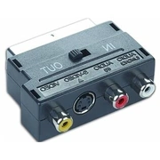 Adapteris Gembird Scart uz 3Xrca S-Video ar In/Out slēdzi Ccv-4415