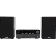 Aiwa mikro mūzikas sistēma ar Bluetooth, melna Msbtu-550