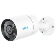 Āra viedā 2K Poe iekštelpu novērošanas kamera ar fiksētu objektīvu un H.265 video saspiešanu Balta Colorx Series P320X Pccx2K01 Reolink