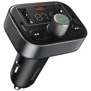 Baseus S-09 Auto Fm Raidītājs Bluetooth 5.3 / 2X Usb  Usb-C C10762200113-00