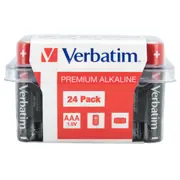 Baterijas Verbatim Aaa Premium Alkaline 24-Pack 1.5V 49504V