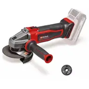 Bezvadu leņķa slīpmašīna Te-Ag 18/115 Q Li Solo, Einhell, 4431165, 18 V, 115 mm diska diametrs, ātra maiņa 4431165