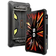 Blackview Active 12 Pro 5G izturīgs planšetdators Mediatek Dimensity 7300 12Gb Ram 256Gb 11 Fhd 90Hz Ips displejs 108 Mp galvenā kamera 50 priekšējā iebūvēts 120 projektors 30000 mAh akumulators Android 15 melns Active12Pro Black