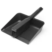 Brabantia slaucīšanas komplekts, birste un šaufele, dark grey 234163