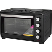 Cepeškrāsns ar kovekciju un  divām sildvirsmām Brock To 4802 Bk 48L 2000W