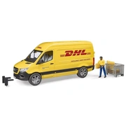 Bruder 116 piegādes auto Mb Sprinter Dhl ar vadītāju, 02671