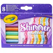 Crayola mirdzošie flomāsteri, 8 Gab., 58-8648