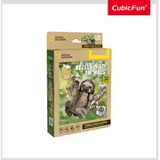 Cubicfun National Geographic 3D puzle Trīspirkstu sliņķis Ds1175H