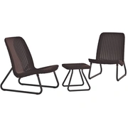Dārza mēbeļu komplekts Rio Patio Set brūns 29197637521