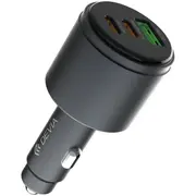 Devia Extreme Metal Usb 2X Usb-C Auto lādētājs Ea508