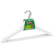 Drēbju pakaramie koka 3Gab. balti 24850015