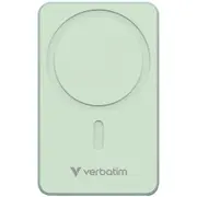 Enerģijas krātuve Verbatim Charge n Go 5000Mah Magnetic Wireless Green 32226V
