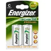 Energizer 633001 Uzlādējamas C Baterijas 2500Mah