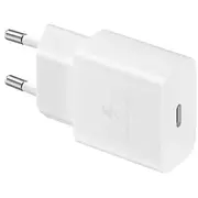 Ep-T1510Ewe  Ep-Da705Bwe Samsung 15W Travel Charger Ceļojumu lādētājs Usb-C/Usb-C datu kabelis / balts