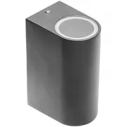 Fasādes gaismeklis, Tiago, Gu10, 2X35W, Ip54, melns Ld-Tiagogu10D-20 Gtv
